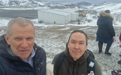 The Opening of the Airport in Qaqortoq, Greenland