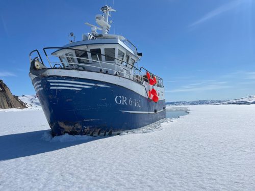 Ramon Larramendi Expedition 2024-SOS-ARCTIC-–-Greenland-South-North-Traverse -aqui-hemos-llegado