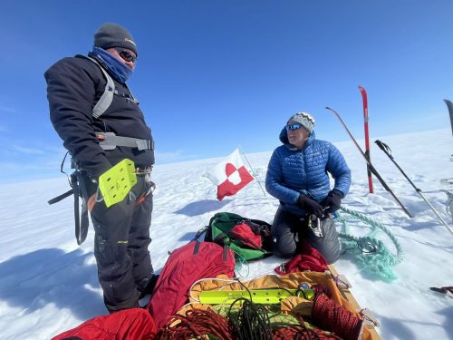 Ramon Larramendi Expedition 2024-SOS-ARCTIC-–-Greenland-South-North-Travsetting-the-grieta-camp.JPEG